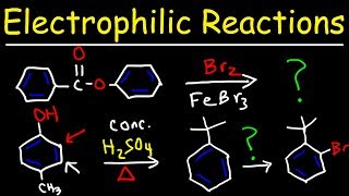 Electrophilic Aromatic Substitution Reactions Made Easy [upl. by Uria]