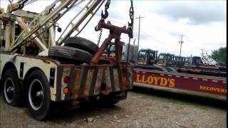 Llords Wrecker and Recovery Auction Video [upl. by Naenej]