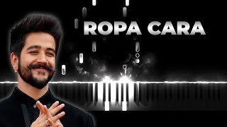 Camilo  Ropa Cara  piano cover instrumental karaoke [upl. by Engle]