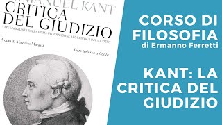 Kant la Critica del Giudizio [upl. by Drofxer]