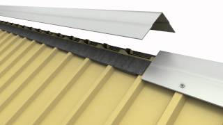 FlexOVent Metal Roofing Ridge Vent [upl. by Hyland]