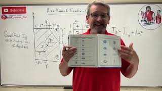 Statics Lesson 69  Moment of Inertia Composite Shape Method [upl. by Norraf845]