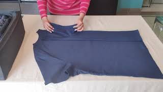 How to fold oversize Tshirts [upl. by Kenyon988]