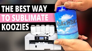 The Best Way to Sublimate Koozies [upl. by Deborah]