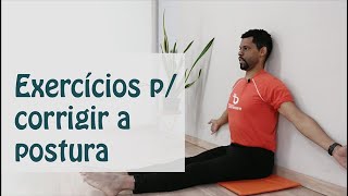 Exercícios para corrigir postura  RPG  Dr Rodrigo Lopes [upl. by Itraa375]