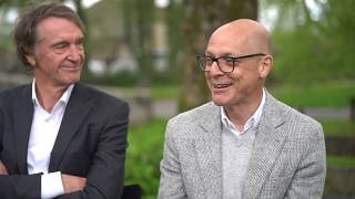 Team INEOS launch Sir Jim Ratcliffe and Sir Dave Brailsford [upl. by Zurkow]