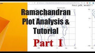 Ramachandran Plot Analysis amp Tutorial PART 1 [upl. by Basset]