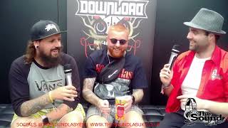 Interview with Seething Akira  Download Festival 2022 [upl. by Ainevul]