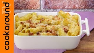 Maccheroni gratinati con pancetta e scamorza [upl. by Atirehgram264]