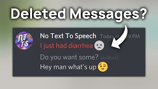 How to see DeletedEdited Discord Messages [upl. by Nho962]