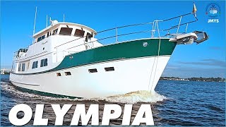 KadeyKrogen 55 Expedition – OLYMPIA – Trawler Tour [upl. by Ahscrop]