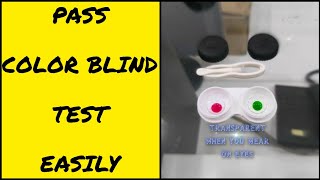 PASS COLOR BLIND TEST EASILY [upl. by Eidnil]