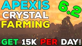 Guide To Farming Apexis Crystals in Patch 62  Easy 12k  15k per day [upl. by Aala]