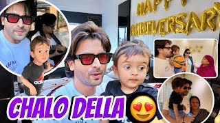 Della With Ruhaan  What A Day ❤️ Proof ke saath 😜😂 Shoaib Ibrahim  vlog [upl. by Nabroc]