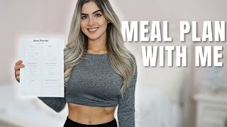 How to Meal Plan with Macros using a 1800 Calorie Meal Plan For Weight Loss [upl. by Annalise]