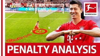 Robert Lewandowski  How To Score The Perfect Penalty [upl. by Jepson]