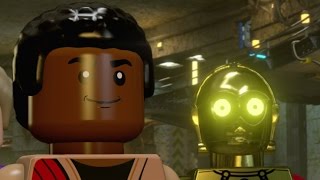 LEGO Star Wars The Force Awakens Walkthrough Part 8  The Resistance [upl. by Yroffej]