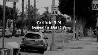 Coolio ft LV  Gangstas Paradise slowed 1 hour flawless loop [upl. by Orvah]