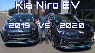 COMPARED 2020 amp 2019 Kia Niro EV eNiro [upl. by Drofliw]