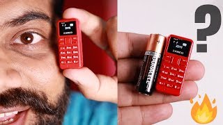 Worlds Smallest Phone Unboxing and Giveaway 🔥 Zanco tiny t1 [upl. by Klump895]