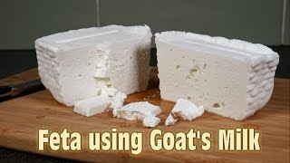 Making Feta using Goats Milk  Including Taste Test [upl. by Adnahsar205]