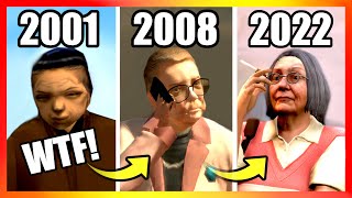 Evolution of GRANDMAS LOGIC in GTA Games 20012022 [upl. by Atikam]