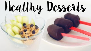 Best Healthy Desserts 5 Easy Recipes [upl. by Aikahs]