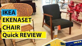 Ikea EKENASET Chair Review [upl. by Ecitnerp206]