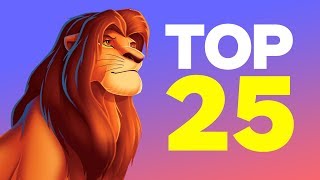 Top 25 Best Disney Animated Movies [upl. by Charin342]