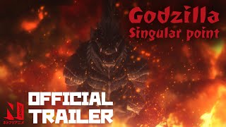 Godzilla Singular Point  Official Trailer  Netflix Anime [upl. by Leibrag]