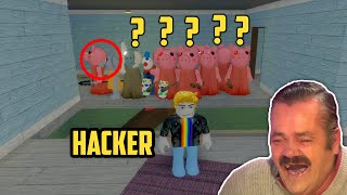 ROBLOX PIGGY VS HACKER MEME PART 9 [upl. by Okimik]