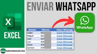 Enviar WHATSAPP desde Excel 📨 [upl. by Lanza]