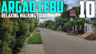 ARGAO CEBU  RELAXING WALKING TOUR [upl. by Dutch]