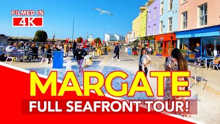 MARGATE  Full seafront tour of Margate Kent England  A UK Walk filmed in 4K [upl. by Teresa866]