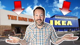 IKEA Cabinets vs HOME DEPOT Cabinets  Which is better [upl. by Aicarg]