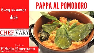 Pappa al Pomodoro tuscan recipes [upl. by Stefa]