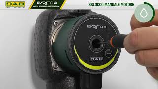 Evosta 3  Tutorial  07 Sblocco manuale del motore [upl. by Mcclish]