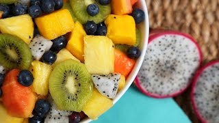 Easy Fruit Salad 3 Delicious Ways [upl. by Henke873]