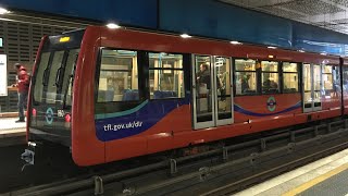 DLR journey  Canary Wharf to Stratford 17318 [upl. by Krefetz]