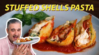 How to Make STUFFED SHELLS PASTA Like an Italian [upl. by Anelad]