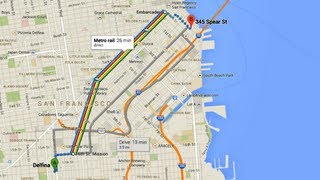 How to use the new Google Maps Directions [upl. by Ahsiekam]