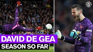 Season So Far  David De Gea  Manchester United 201920 [upl. by Auqinihs]