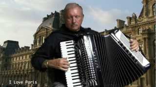 Under Paris Skies French Accordion Medley Lee Terry Meisinger Accordeon Fisarmonica [upl. by Liborio]