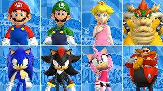 Mario and Sonic at the Olympic Games  All Characters [upl. by Terence]