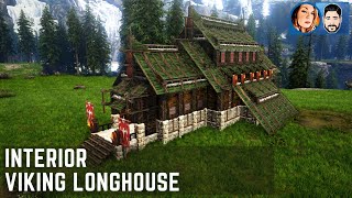 Aaron Longstaffs Viking Longhouse Interior Design  Ark Survival Evolved [upl. by Wohlen]