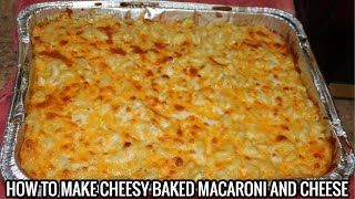 THE EASIEST AND CHEESIEST MACARONI AND CHEESE RECIPE [upl. by Mira]