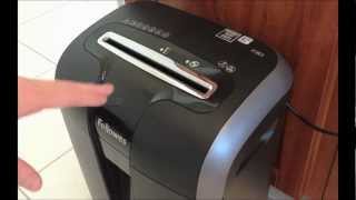 Fellowes 73Ci Shredder Review and Demo [upl. by Arimihc]