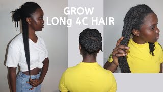 DIY EXTREME Hair Growth Deep Conditioning Mask For Natural Hair Grow Your 4C Hair To Waist Length [upl. by Hedy]