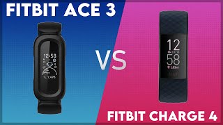 Fitbit Ace 3 vs Fitbit Charge 4 Comparison [upl. by Cynera]