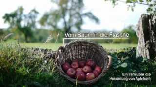 Vom Baum in die Flasche  Die Herstellung von Apfelsaft [upl. by Linnette]